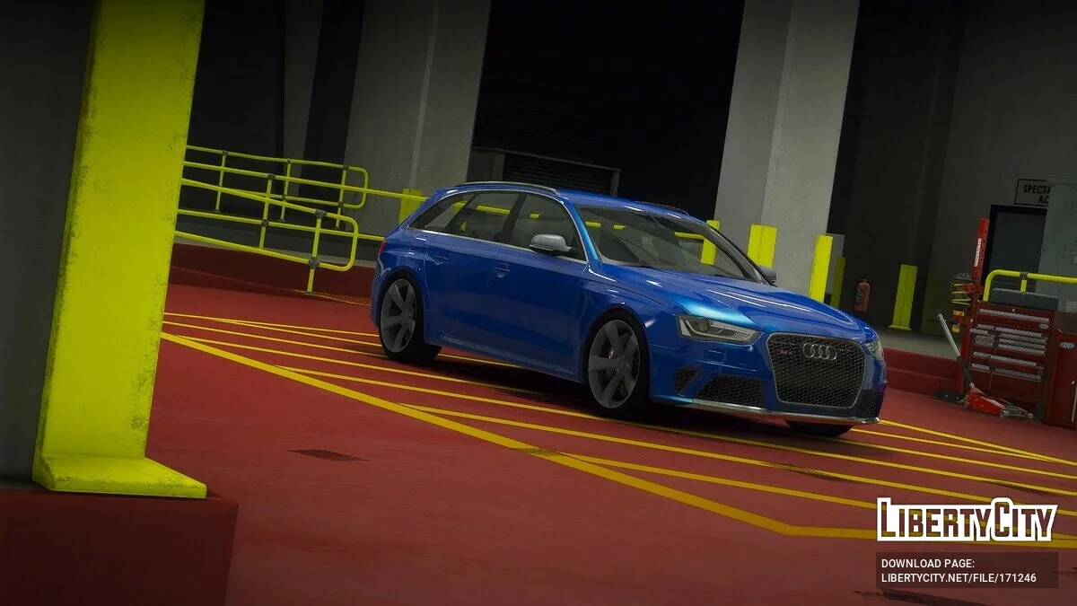 2013 Audi RS4 Avant v1.0 / GTA 5