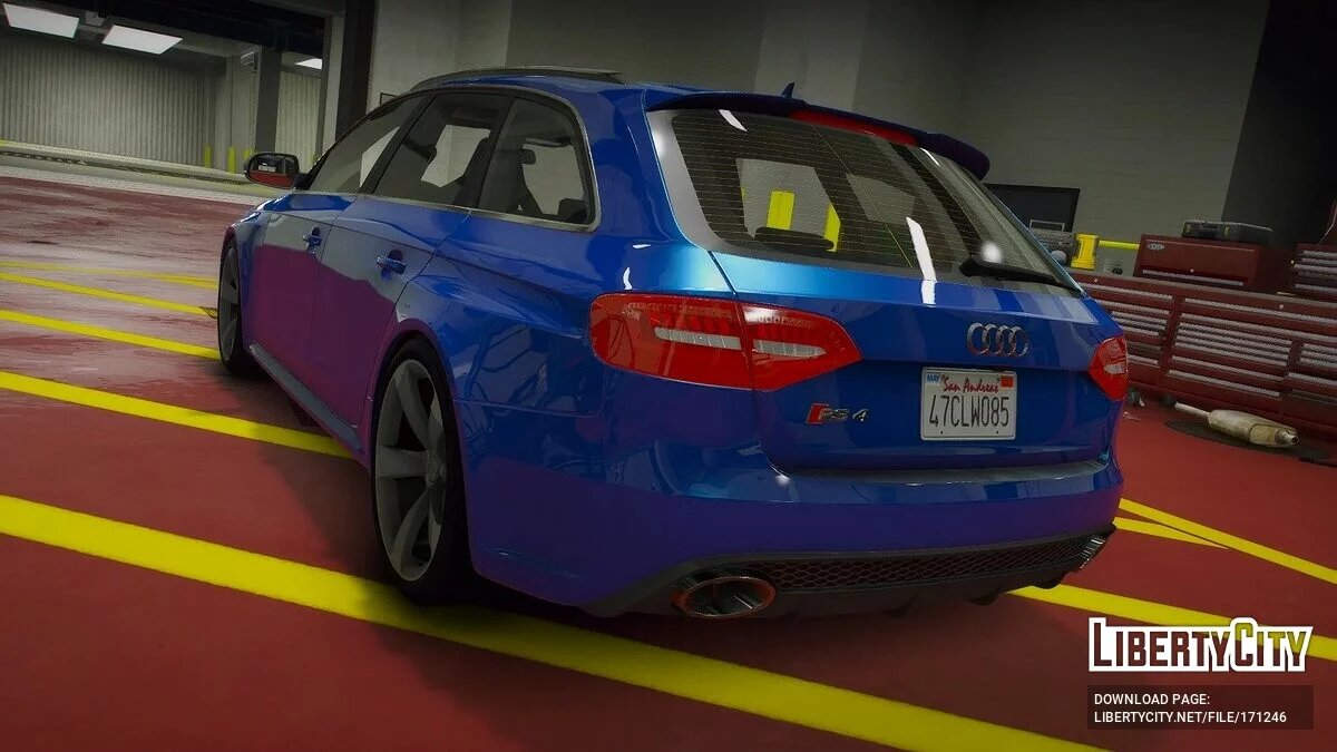 2013 Audi RS4 Avant v1.0 / GTA 5