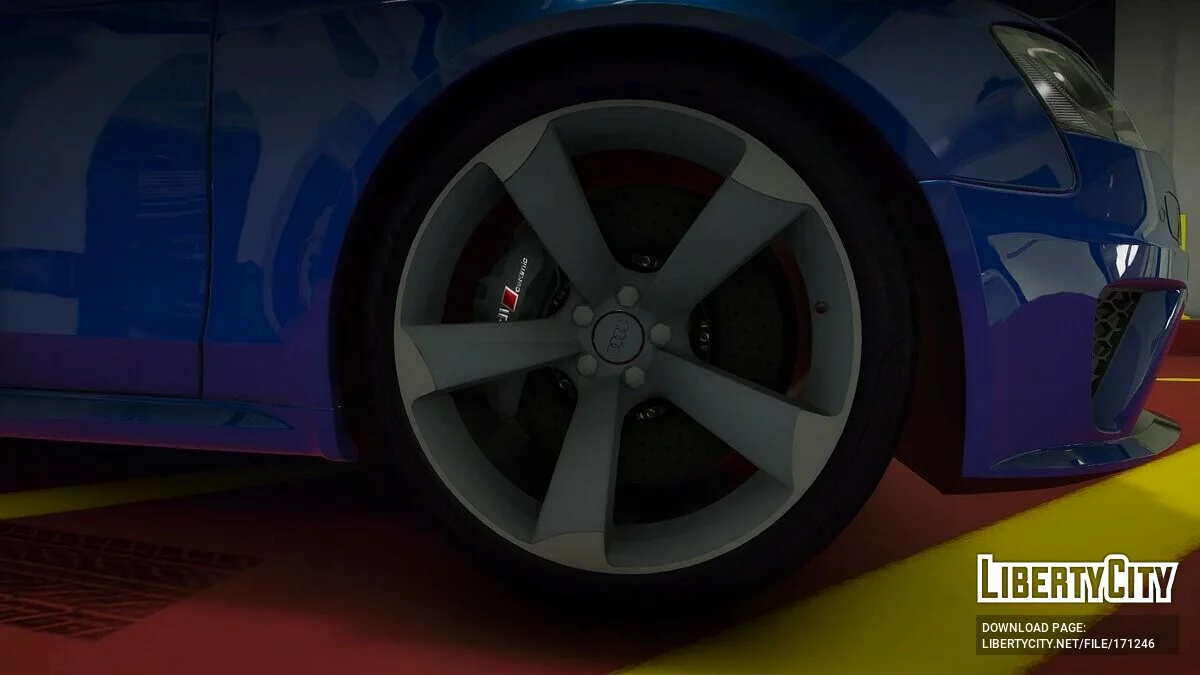 2013 Audi RS4 Avant v1.0 / GTA 5