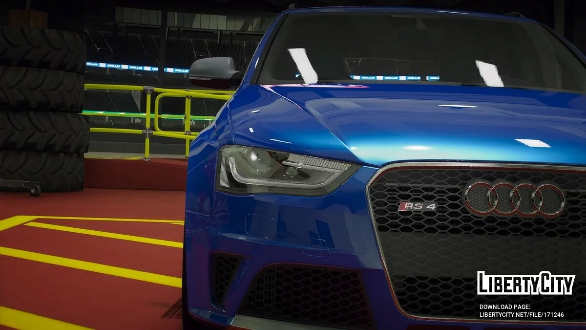 2013 Audi RS4 Avant v1.0 / GTA 5
