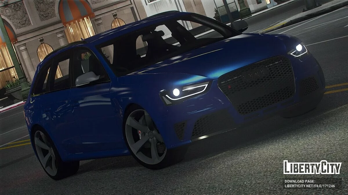 2013 Audi RS4 Avant v1.0 / GTA 5