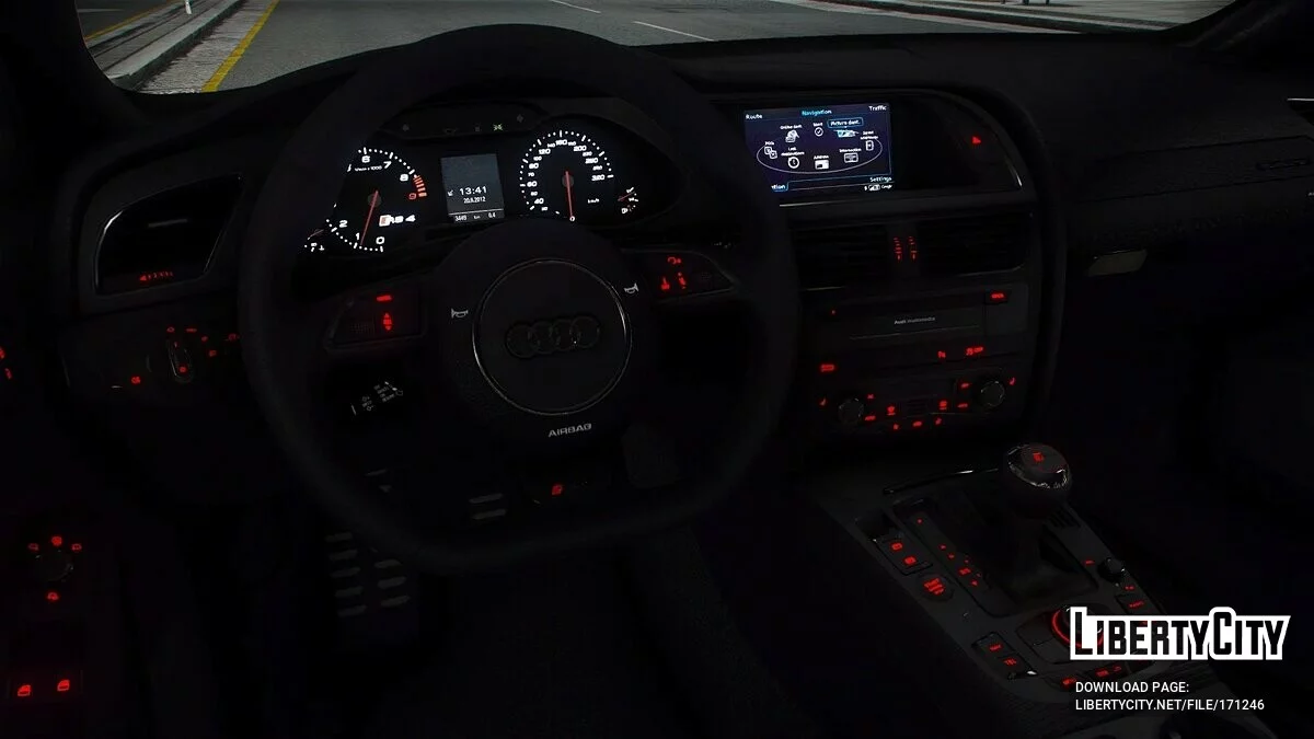 2013 Audi RS4 Avant v1.0 / GTA 5