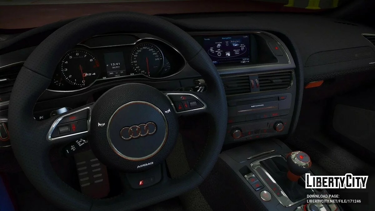 2013 Audi RS4 Avant v1.0 / GTA 5