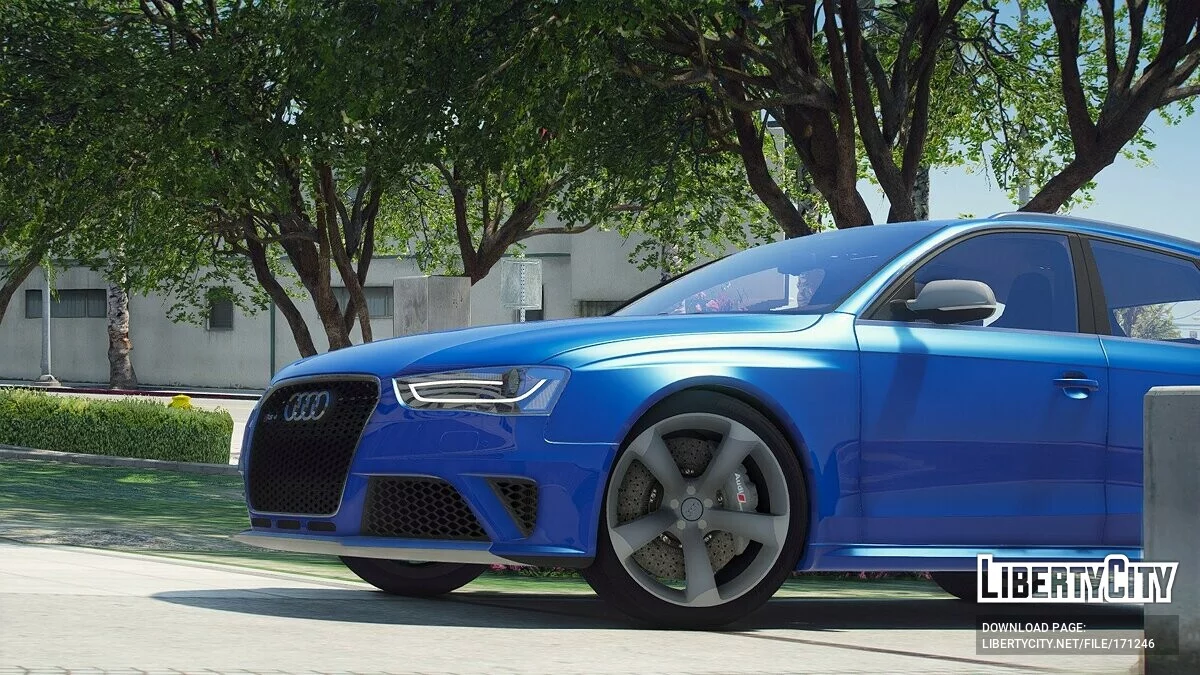 2013 Audi RS4 Avant v1.0 / GTA 5