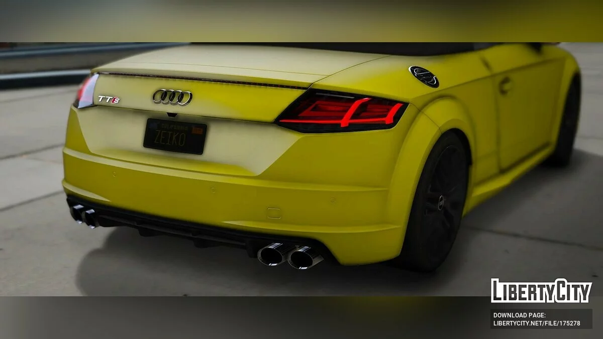2017 Audi TTS Roadster v1.0 / GTA 5
