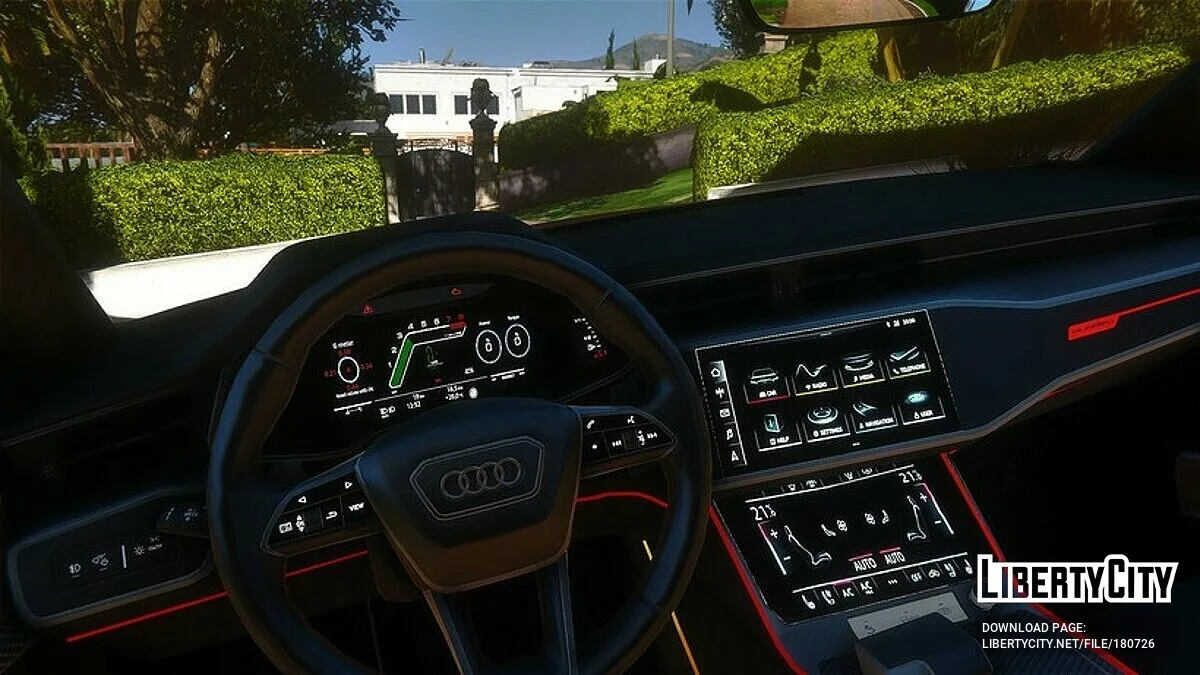 2020 Audi RS6 Avant Black / GTA 5