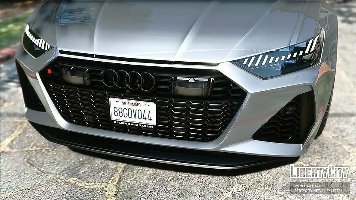 2020 Audi RS6 Avant Black / GTA 5