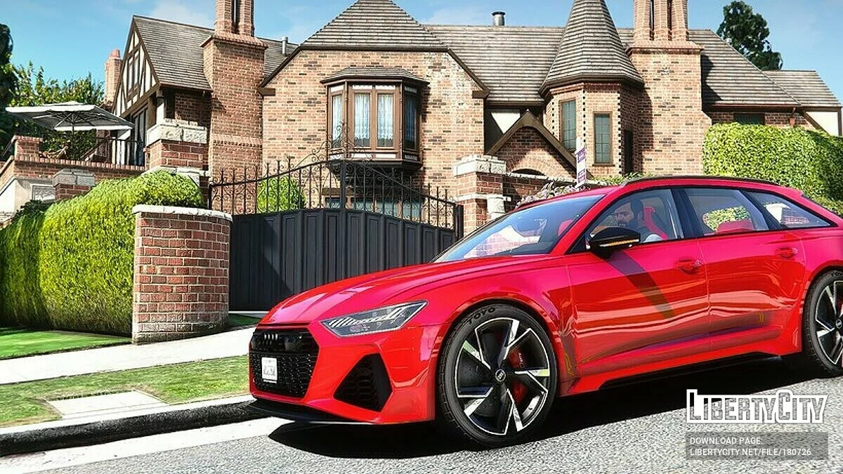 2020 Audi RS6 Avant Black / GTA 5