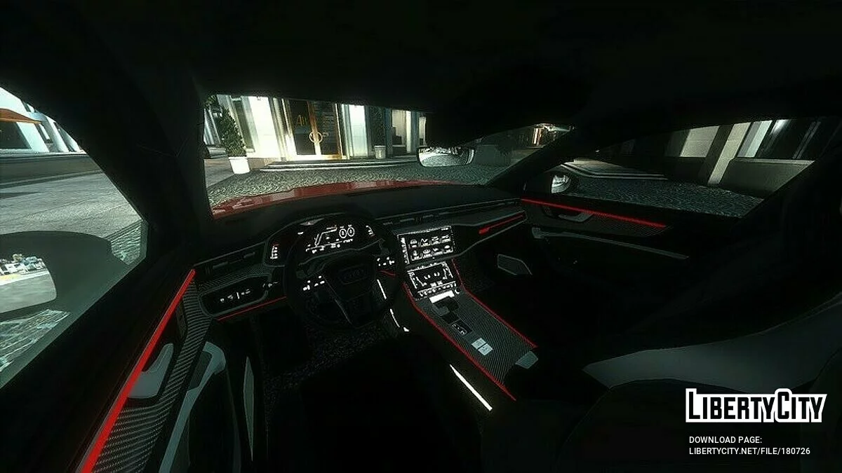 2020 Audi RS6 Avant Black / GTA 5