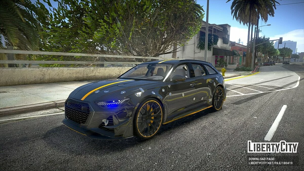 Audi RS6 C8 2020 Mansory / GTA 5