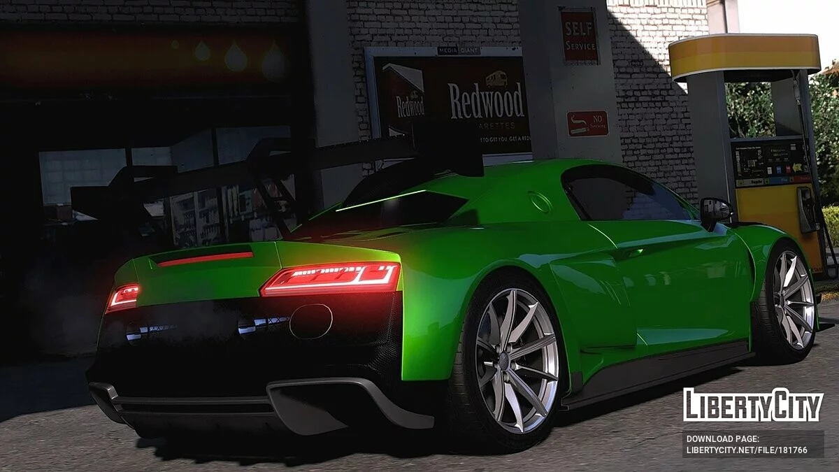 Audi R8 LMS GT2 / GTA 5