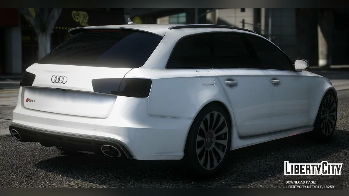 Audi RS6 Unmarked / GTA 5