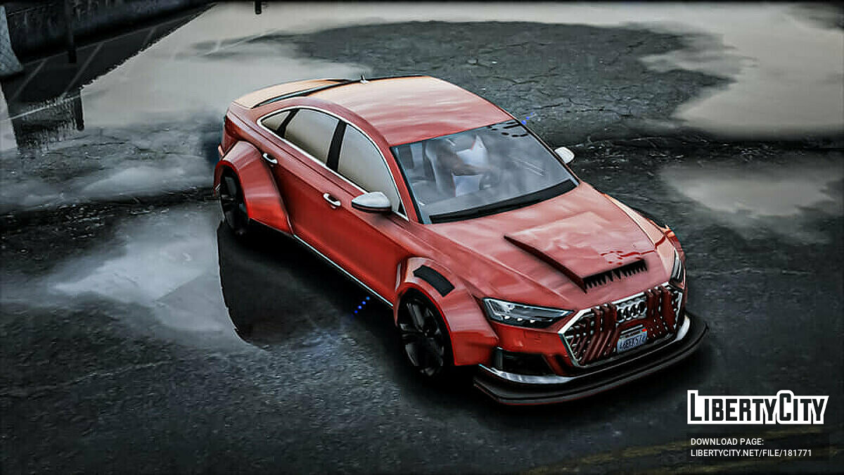 Скачать Audi S8 Widebody для GTA 5