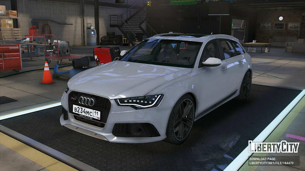2014 Audi RS6 для GTA 5 - Картинка #2