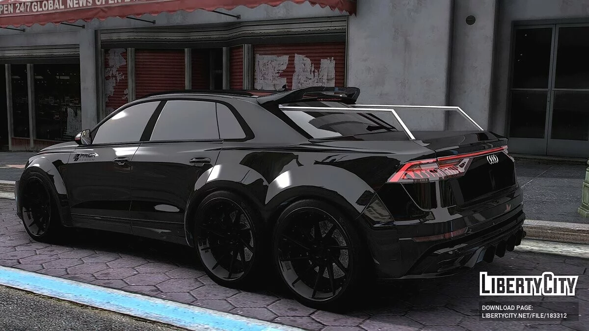 Audi Q8 6x6 Prior Design / GTA 5
