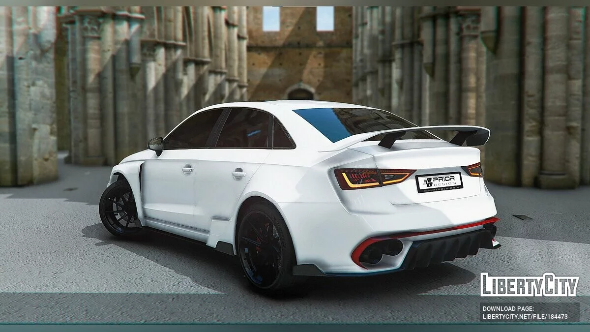 Audi RS3 Saloon Prior Design / GTA 5