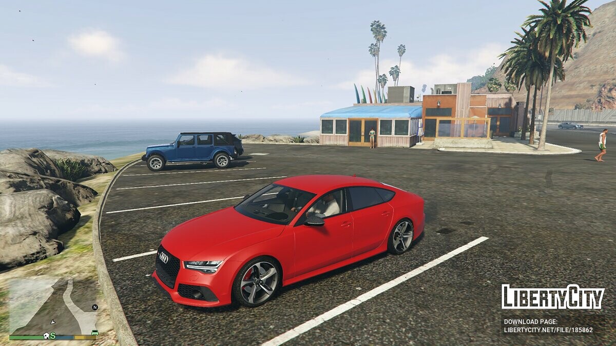 Скачать Audi RS 7 2017 для GTA 5