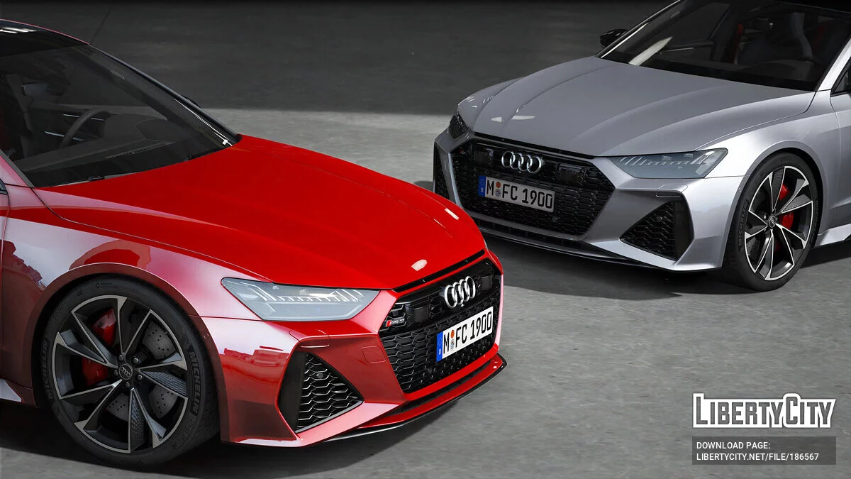 Audi RS7 2021 v1.0 / GTA 5