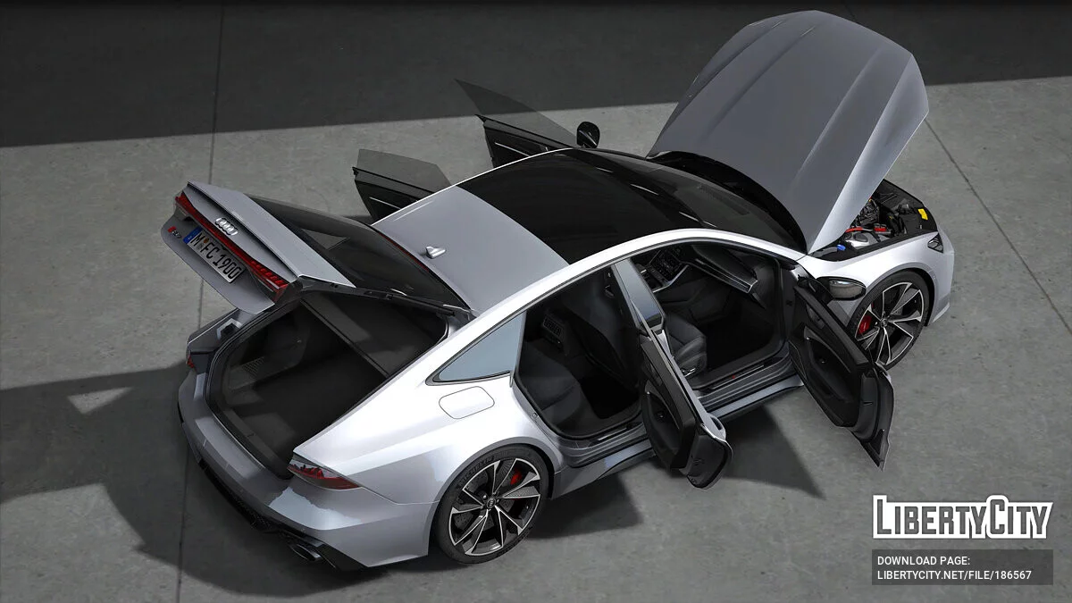 Audi RS7 2021 v1.0 / GTA 5