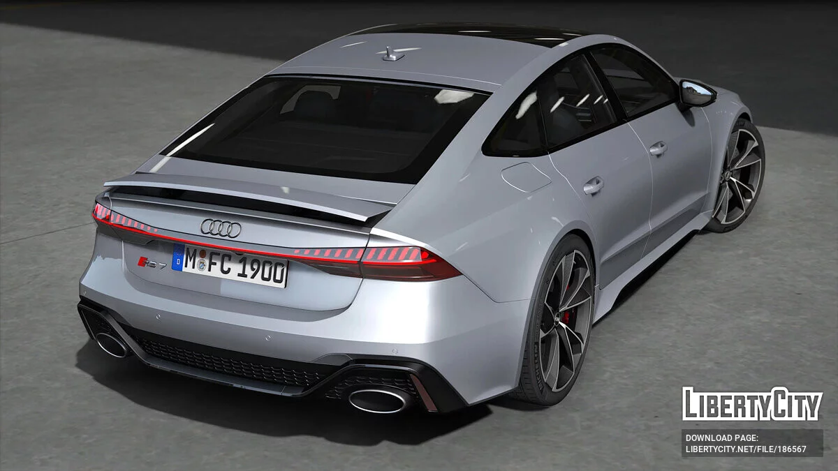 Audi RS7 2021 v1.0 / GTA 5