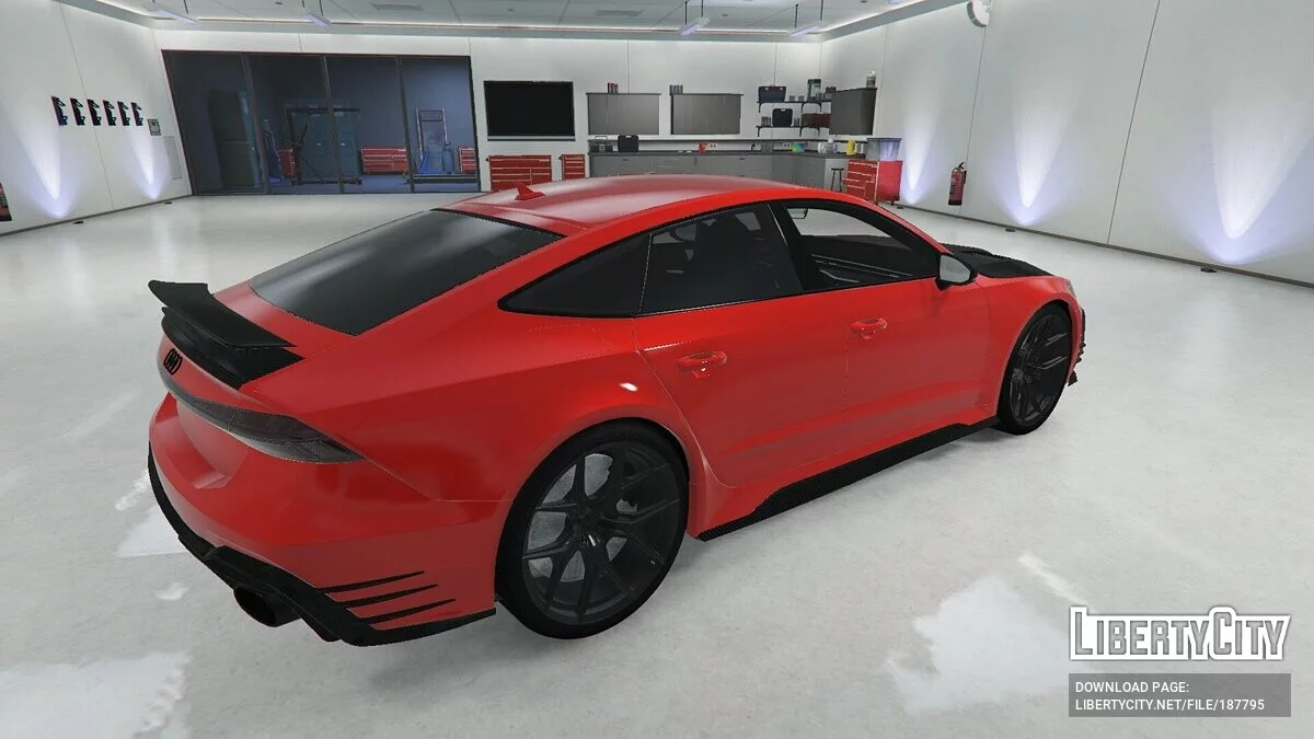Audi RS7 C8 Keyvany Carbon Kit / GTA 5