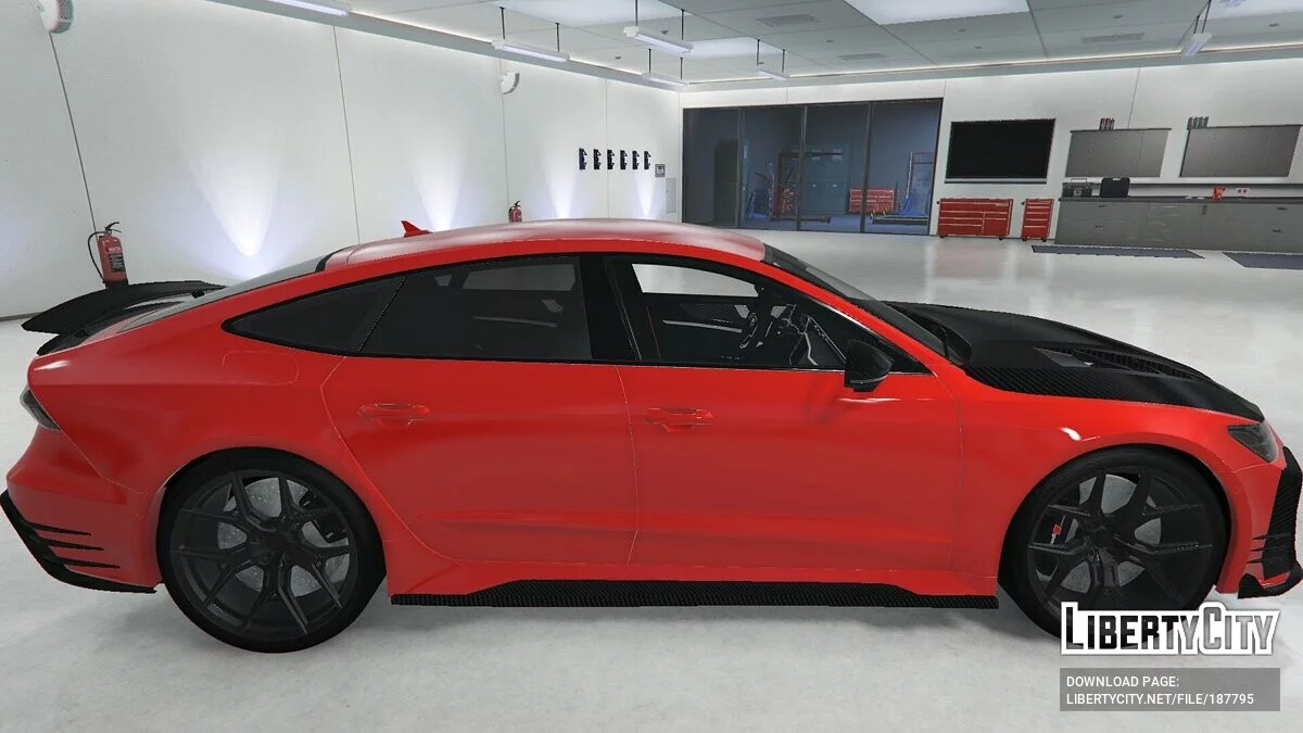 Audi RS7 C8 Keyvany Carbon Kit / GTA 5