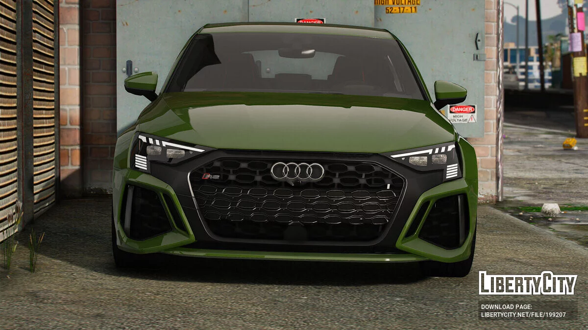 Audi RS3 Sportback 2022 v1.1 / GTA 5