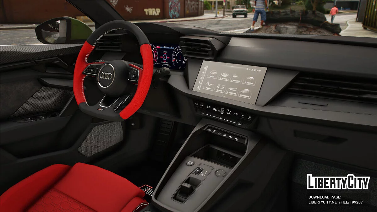 Audi RS3 Sportback 2022 v1.1 / GTA 5
