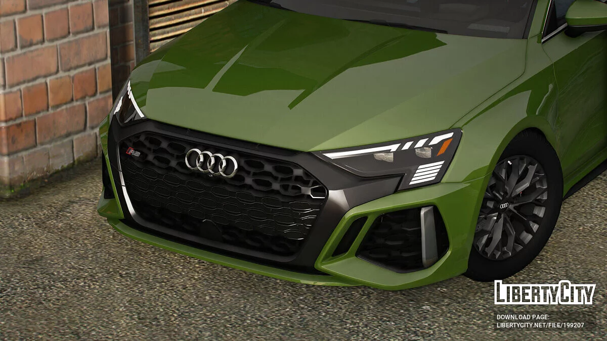Audi RS3 Sportback 2022 v1.1 / GTA 5