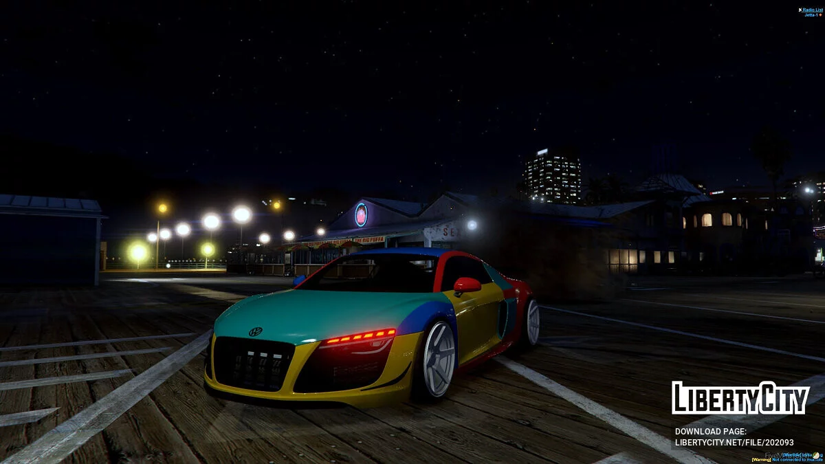 R8 Harlequin Troll Vw v1.1 / GTA 5