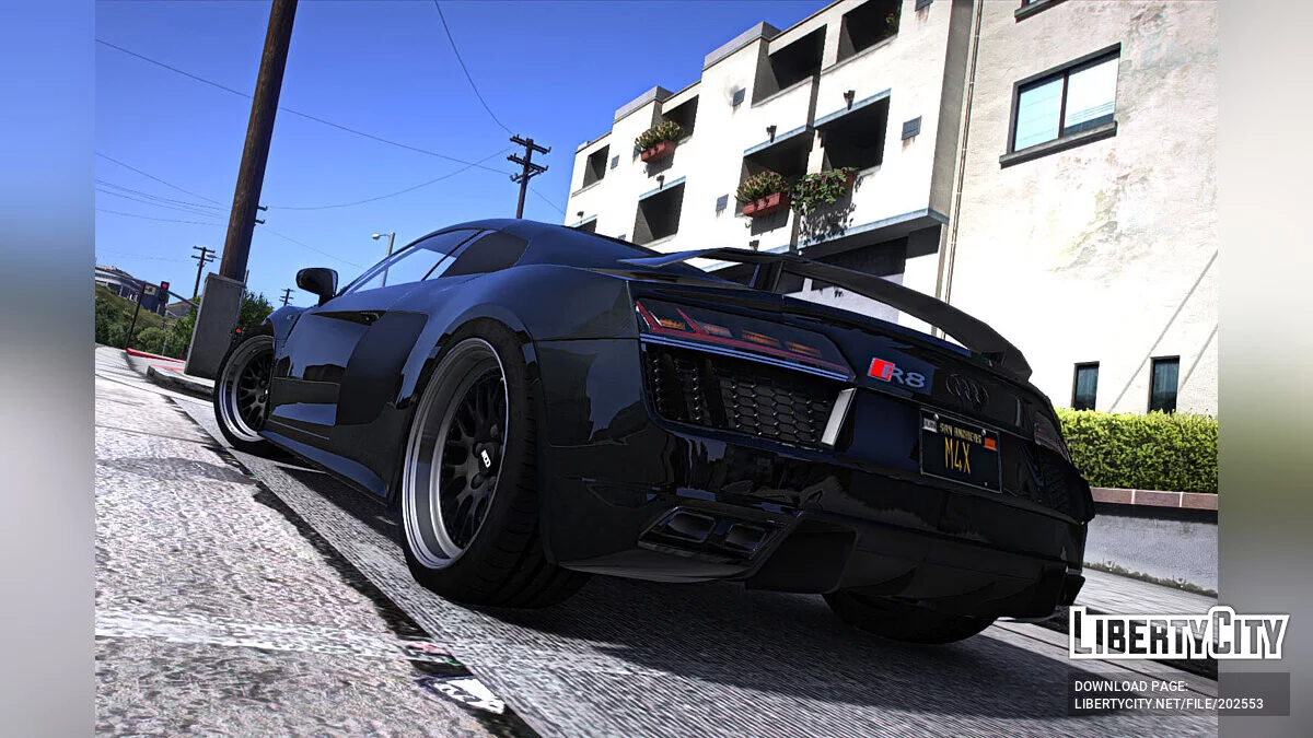 2017 Audi R8 V10 Plus v1.0 / GTA 5