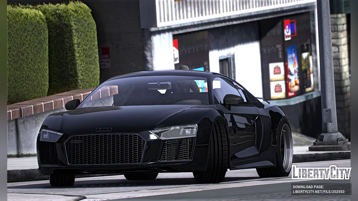 2017 Audi R8 V10 Plus v1.0 / GTA 5