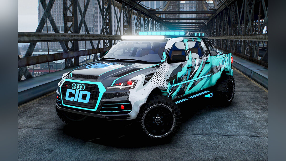 Скачать CID Audi Q7 OFF-ROAD для GTA 5