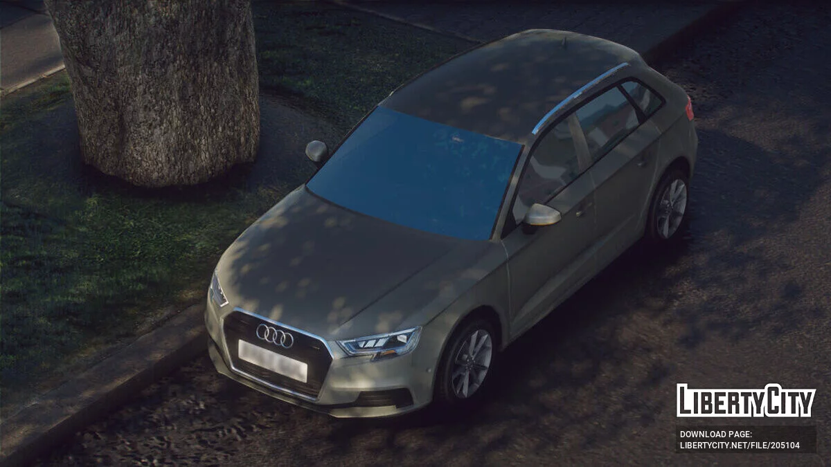 Audi A3 Unmarked / GTA 5