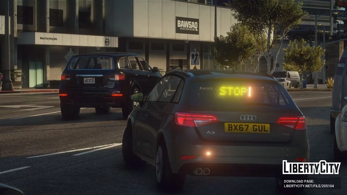 Audi A3 Unmarked / GTA 5