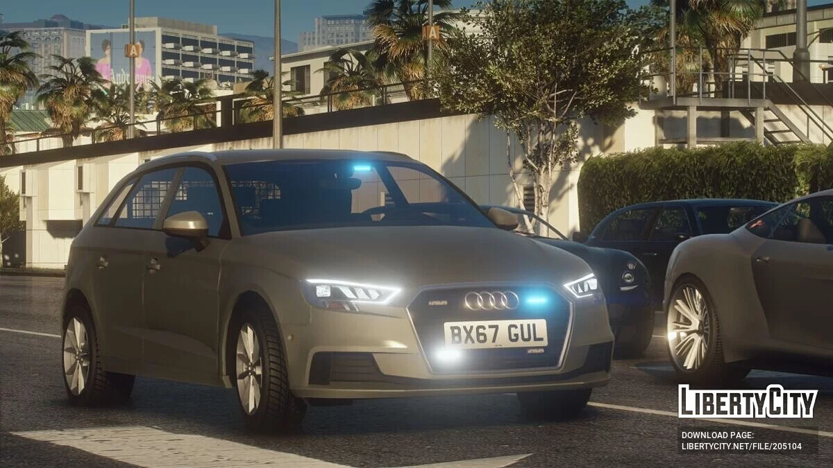 Audi A3 Unmarked / GTA 5