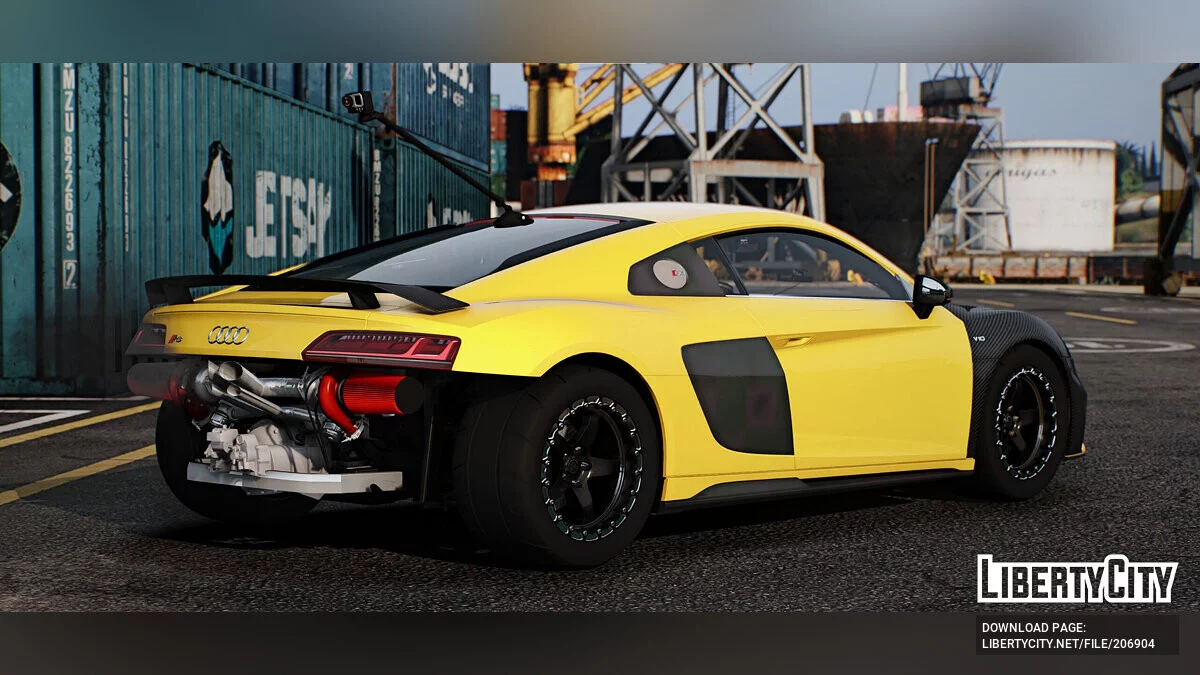 Audi R8 Twin Turbo Drag Customs / GTA 5