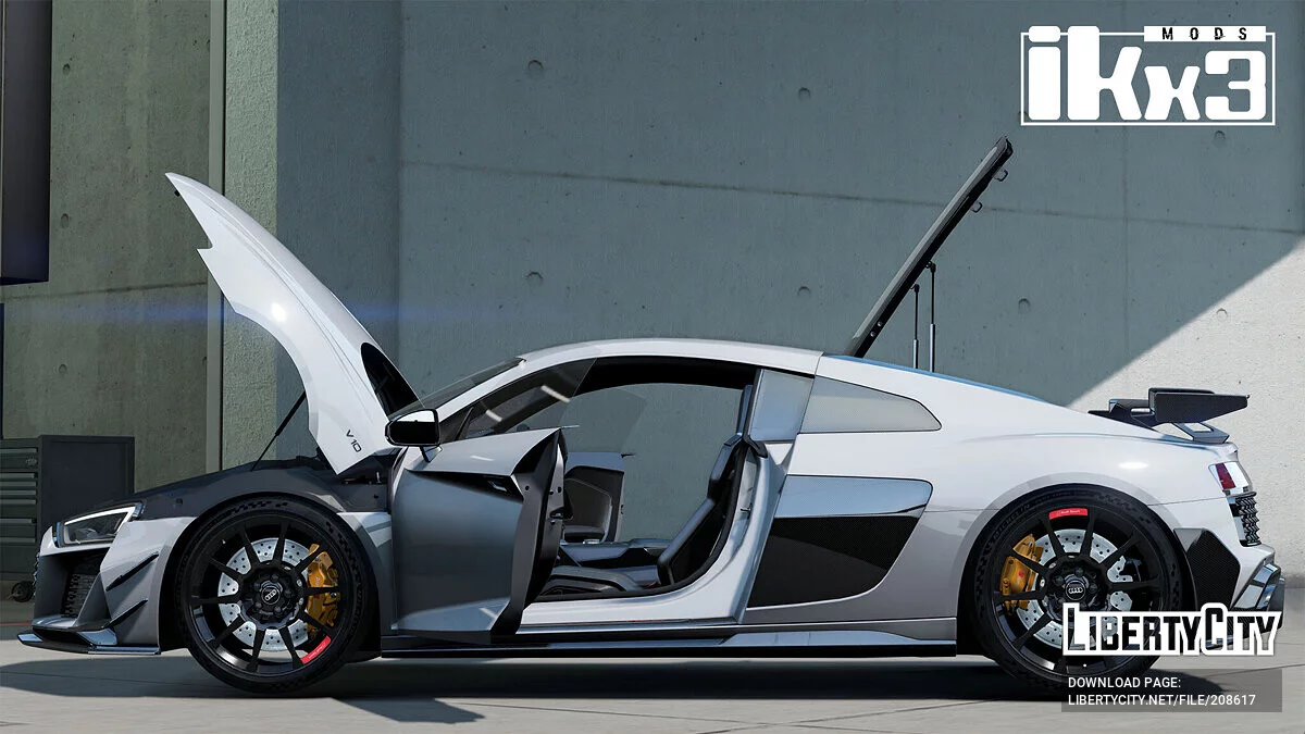 Audi R8 V10 GT Coupe 2023 / GTA 5