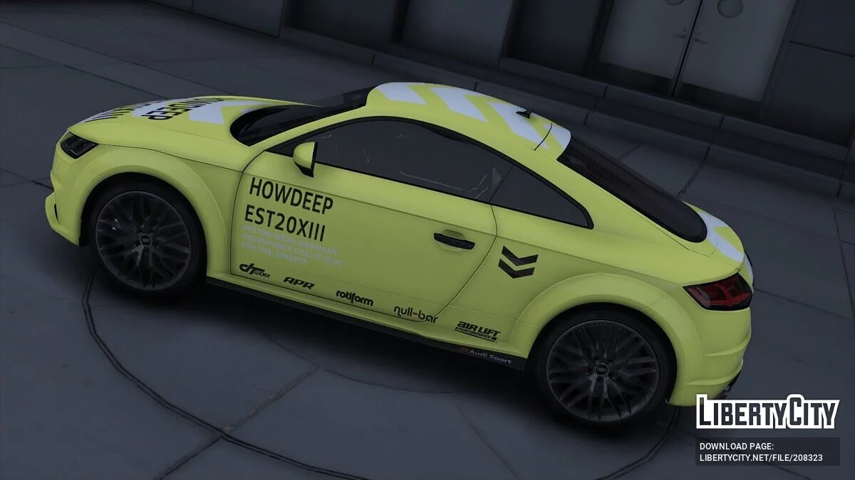 Audi TTS Howdeep EST20XIII Downforce 2 Collection Design / GTA 5