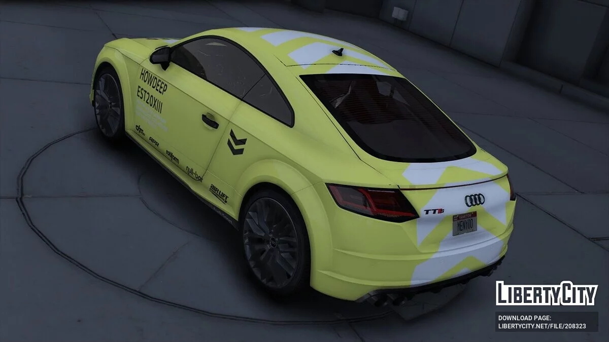 Audi TTS Howdeep EST20XIII Downforce 2 Collection Design / GTA 5