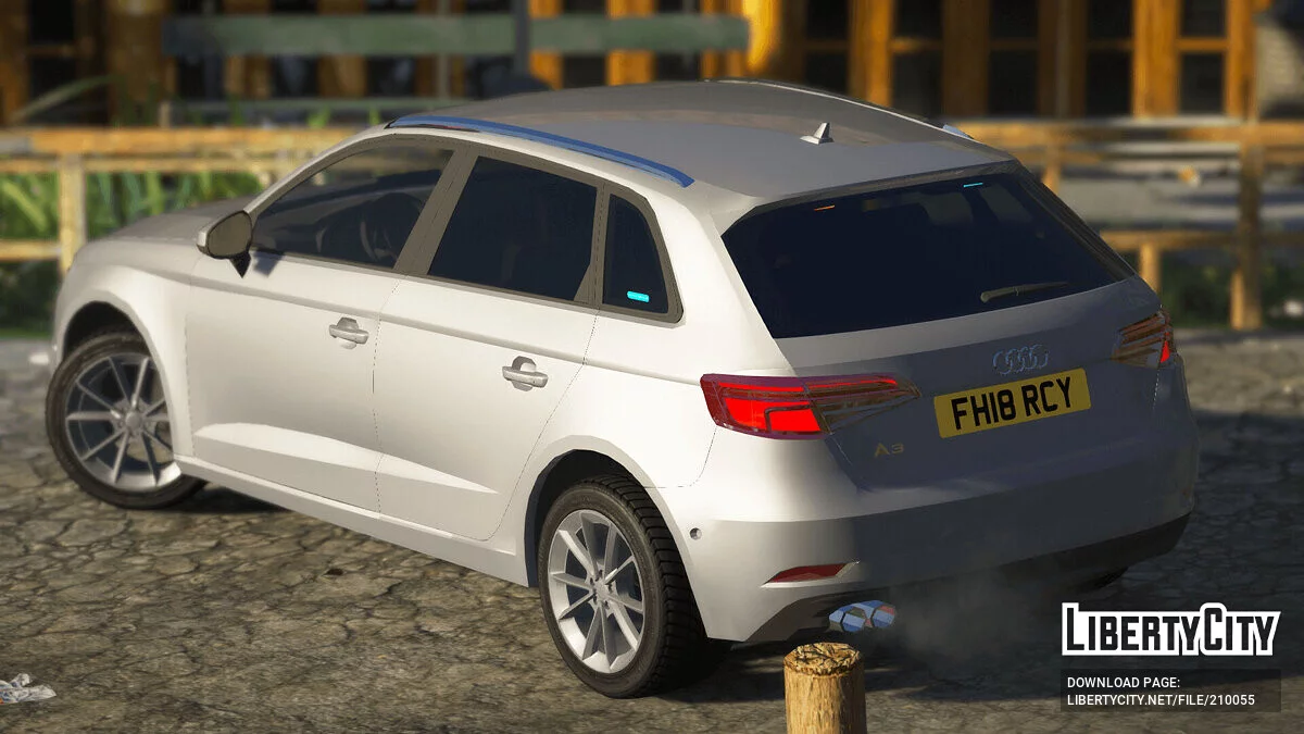 2018 Audi A3 Unmarked Police v1.0 / GTA 5
