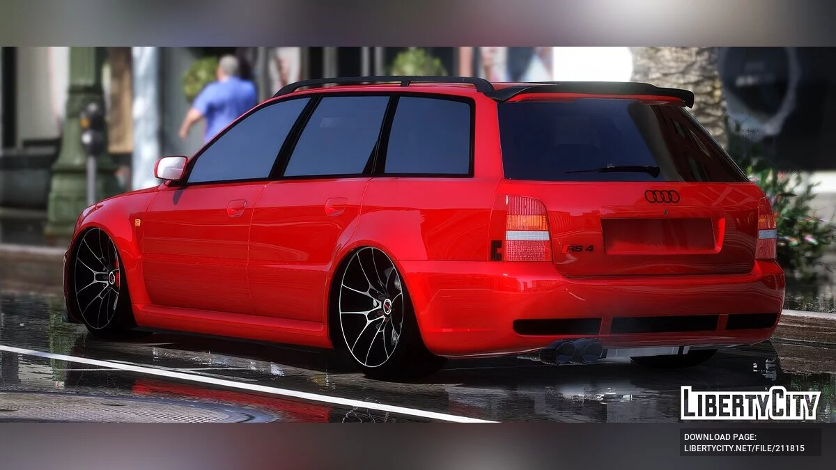 Audi RS4 Lowered Engine Swapped 5 Seater / GTA 5