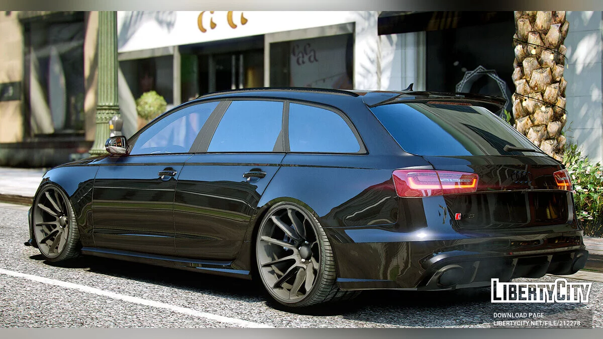 Audi RS6 Avant Blac / GTA 5