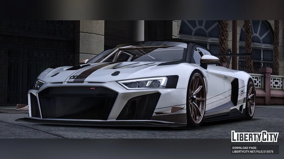 Audi R8 ABT XGT STREET LEGAL 2024 / GTA 5