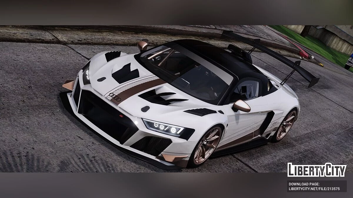 Audi R8 ABT XGT STREET LEGAL 2024 / GTA 5