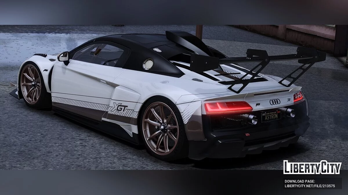 Audi R8 ABT XGT STREET LEGAL 2024 / GTA 5
