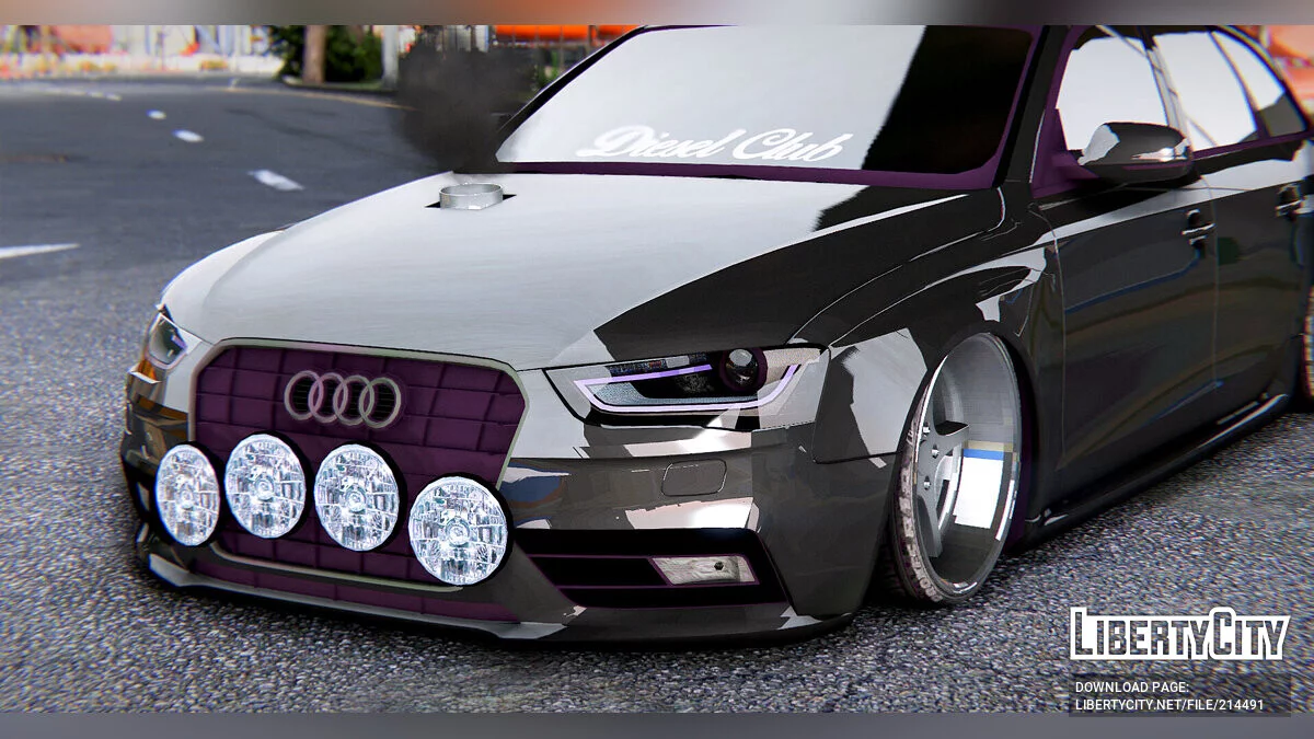 Audi A4 Custom (5-местная) / GTA 5