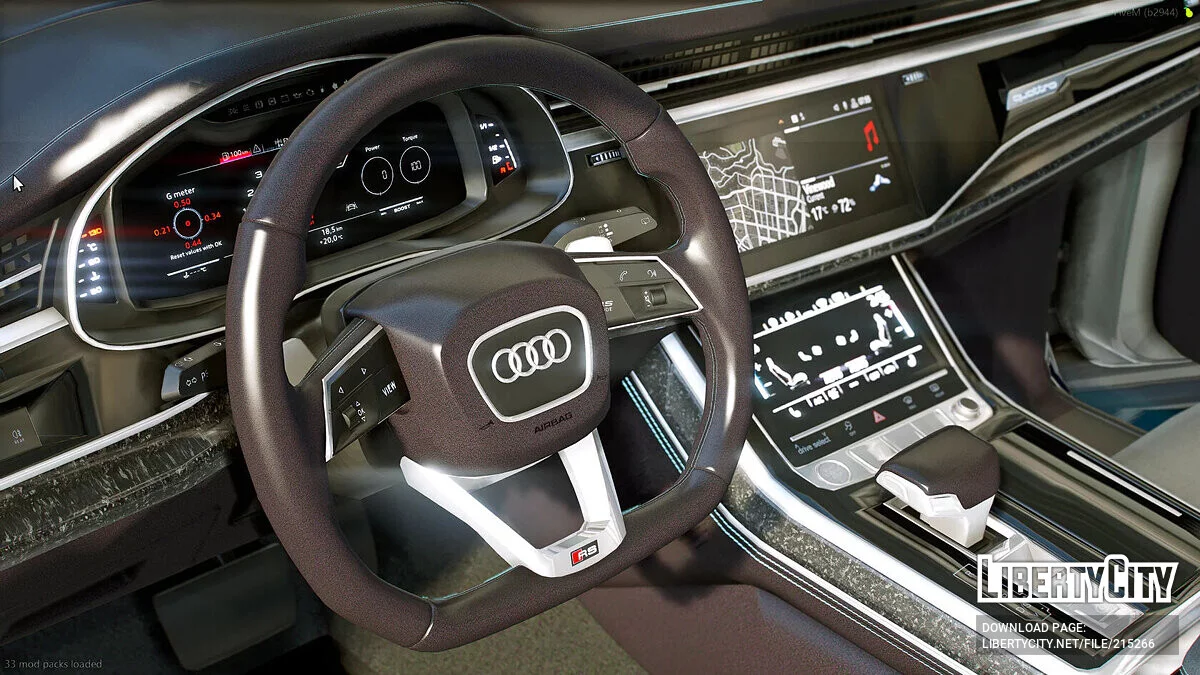 Audi RSQ8 Forged Carbon / GTA 5