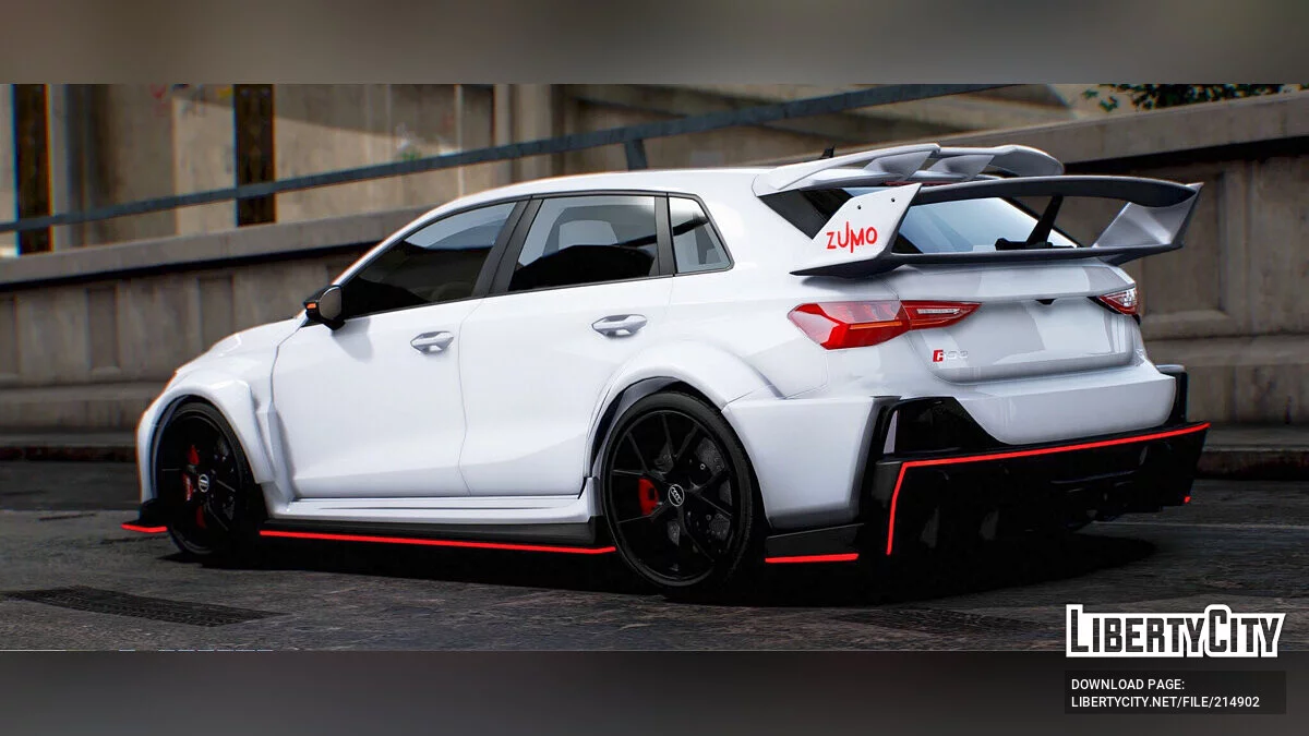 Custom Audi RS3 2022 / GTA 5