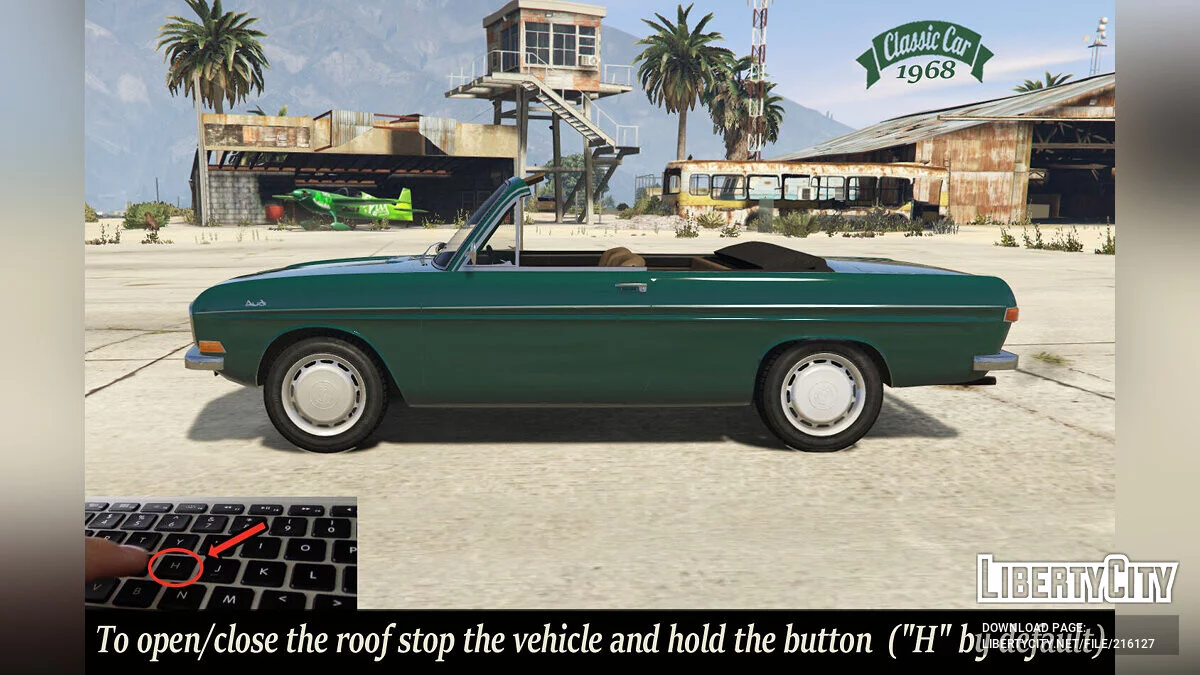 Audi F103 Convertible v1.0 / GTA 5